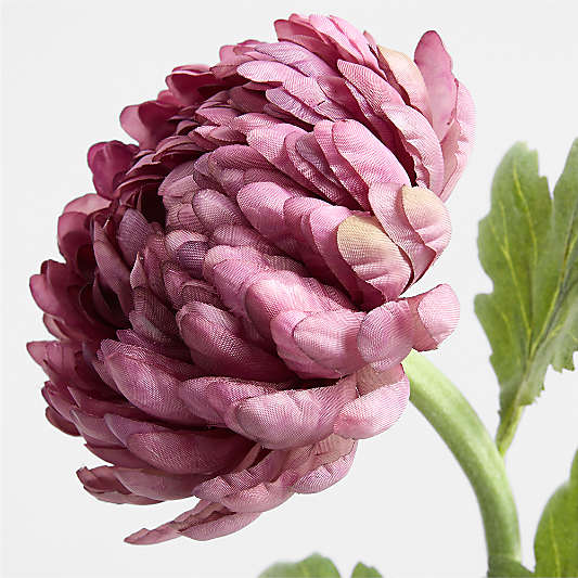 Faux Purple Chrysanthemum Stem 26" by Abigail Ahern