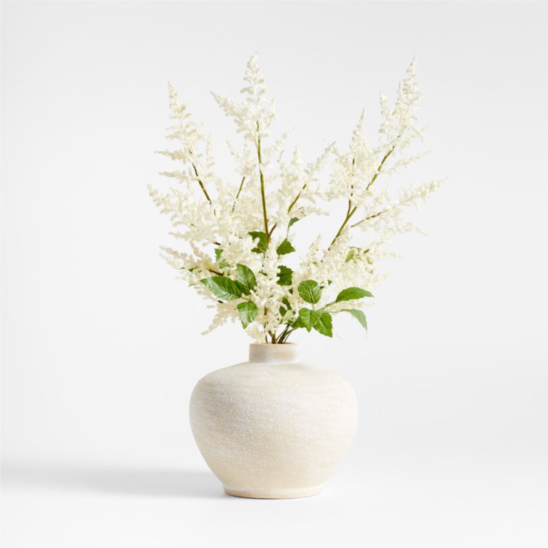 Faux White Astilbes Stem 40" by Abigail Ahern - image 1 of 5