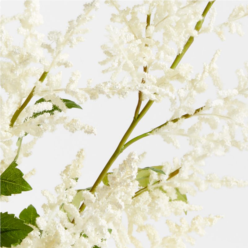 Faux White Astilbes Stem 40" by Abigail Ahern - image 4 of 5