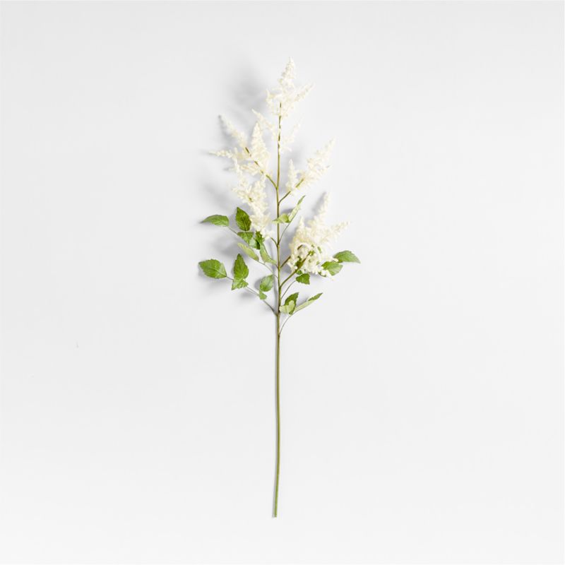 Faux White Astilbes Stem 40" by Abigail Ahern - image 0 of 5