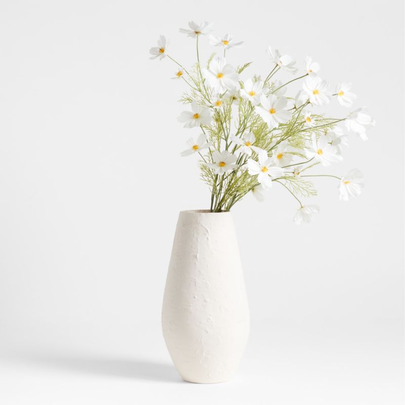 Faux White Cosmo Stem 35" by Abigail Ahern - image 1 of 4