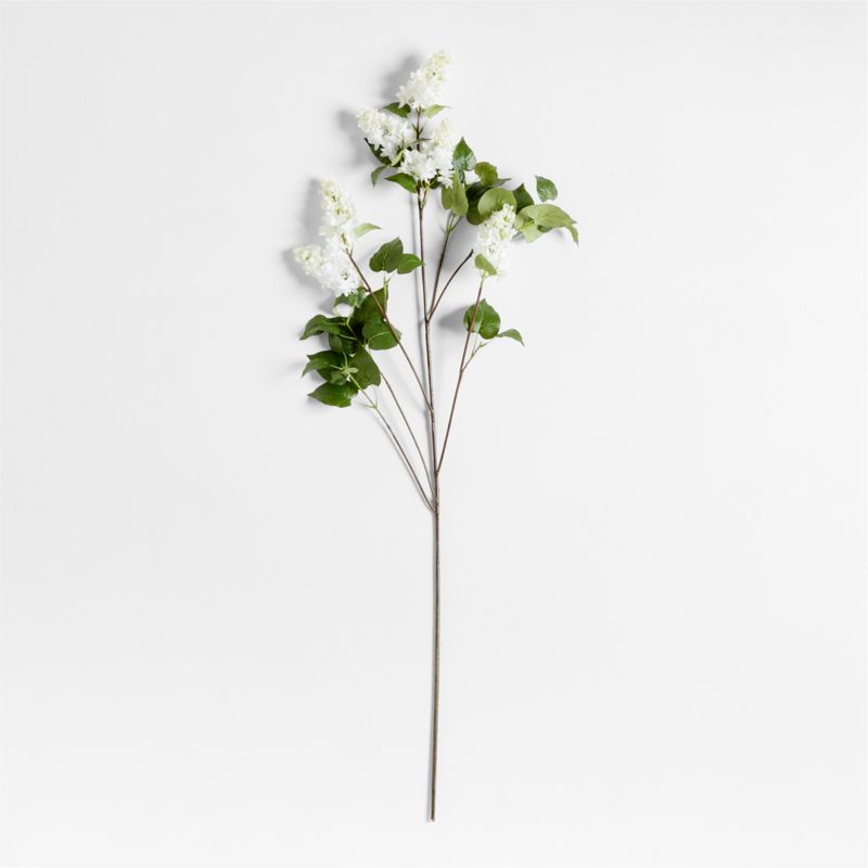 Faux White Lilac Spray 50" by Abigail Ahern - image 0 of 5