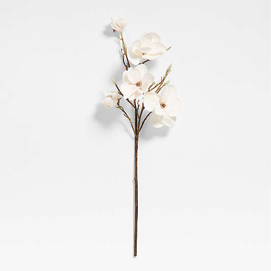 Faux Blooming Magnolia Stem 41" by Abigail Ahern