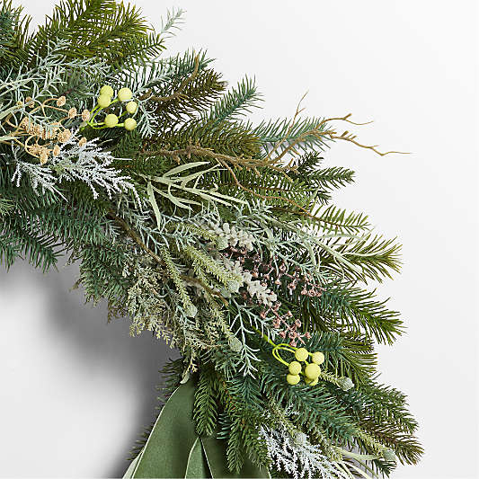 Faux Kew Garden Wreath 28" by Abigail Ahern