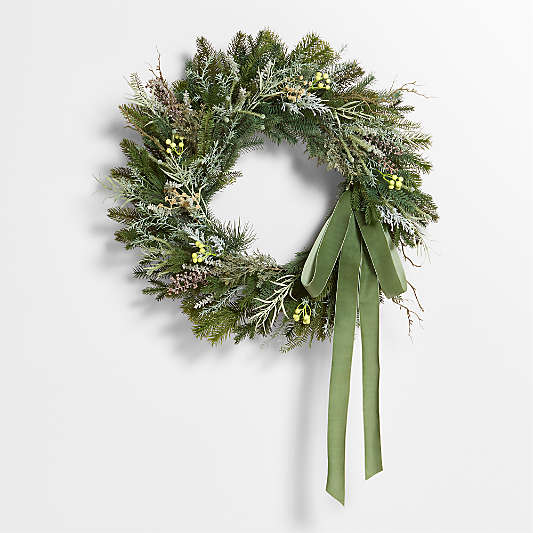 Faux Kew Garden Wreath 28" by Abigail Ahern