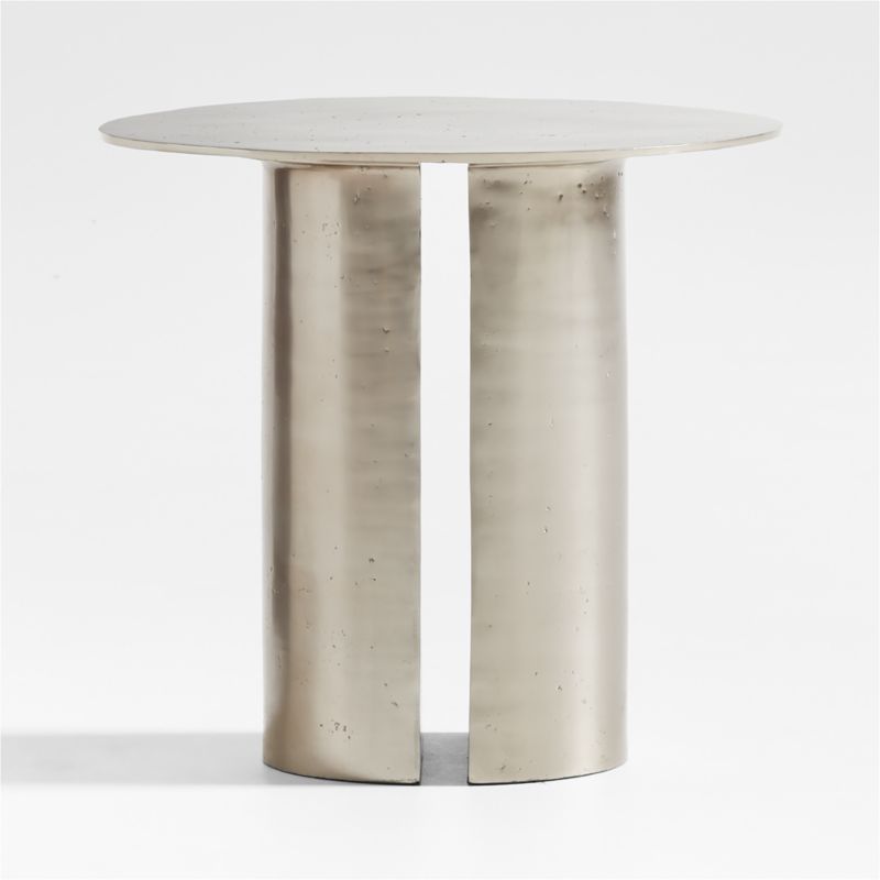 Argent Metal 20" Side Table by Athena Calderone - image 0 of 9