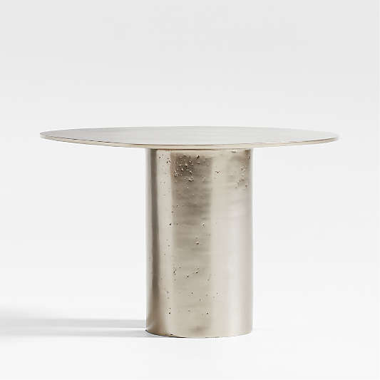 Argent Metal 25" Side Table by Athena Calderone