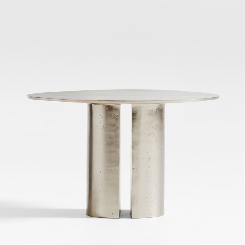 Argent Metal 25" Side Table by Athena Calderone - image 0 of 7