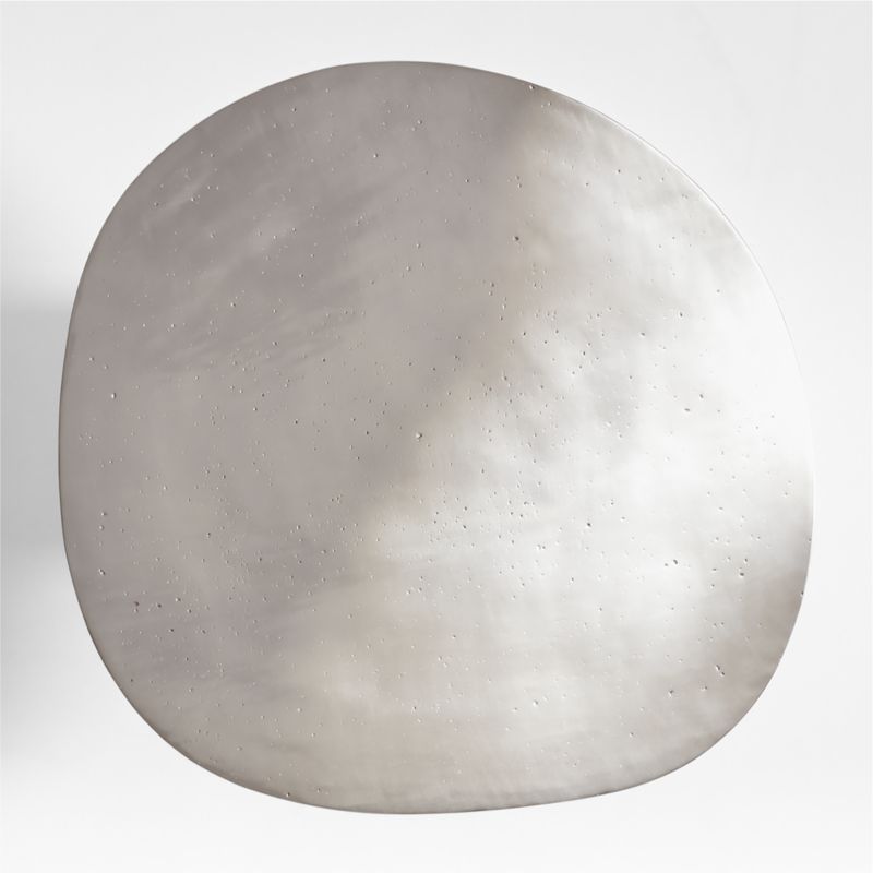 Argent Metal 25" Side Table by Athena Calderone - image 5 of 7