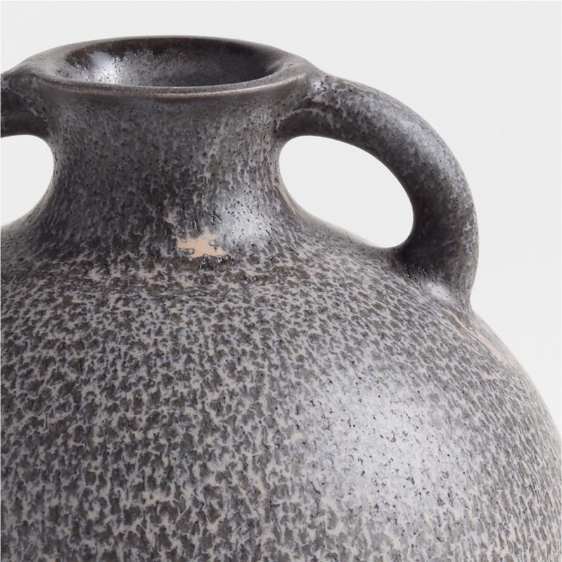 Arrondir Dark Brown Ceramic Vase 5" by Athena Calderone - image 5 of 6