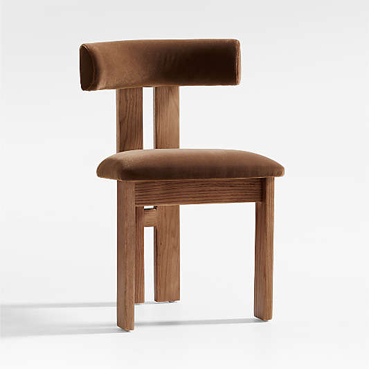 Ceremonie Dresden Brown Dining Chair by Athena Calderone