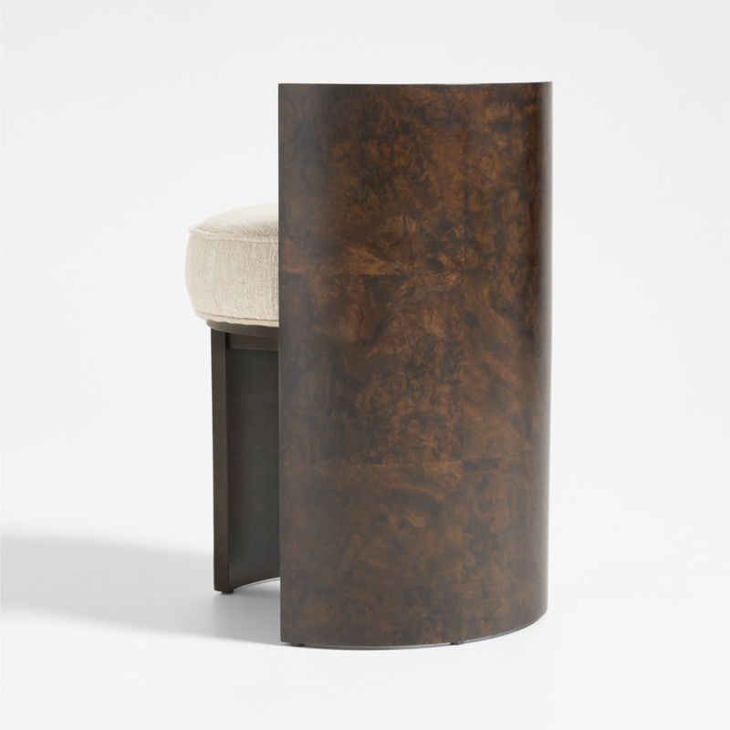 Coquette Burl Wood Accent Chair by Athena Calderone - image 11 of 13