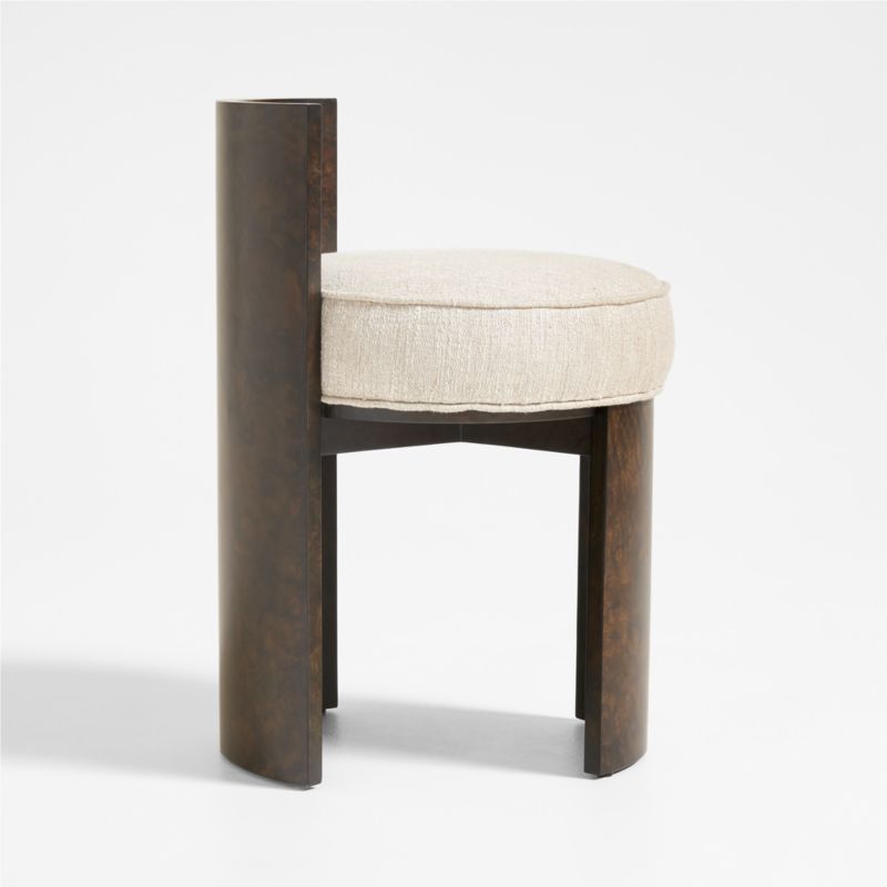 Coquette Burl Wood Accent Chair by Athena Calderone - image 10 of 13