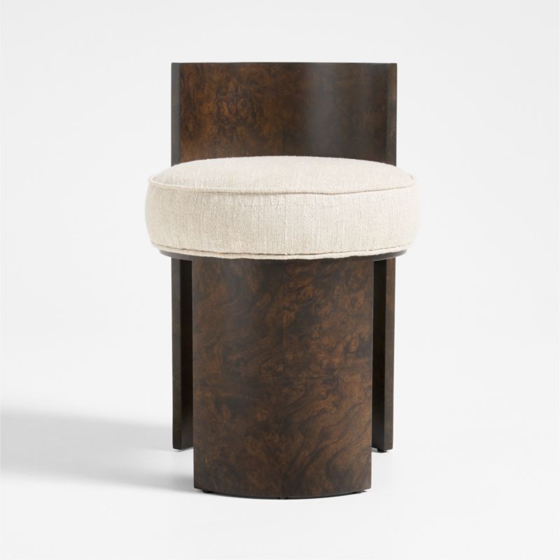 Coquette Burl Wood Accent Chair by Athena Calderone - image 9 of 13