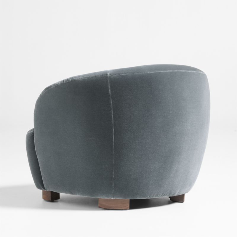 Le Marché Blue Accent Chair by Athena Calderone - image 5 of 7