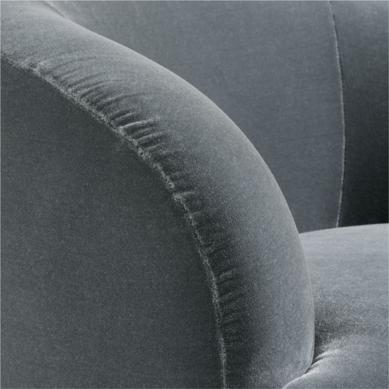 Le Marché Blue Accent Chair by Athena Calderone - image 6 of 7