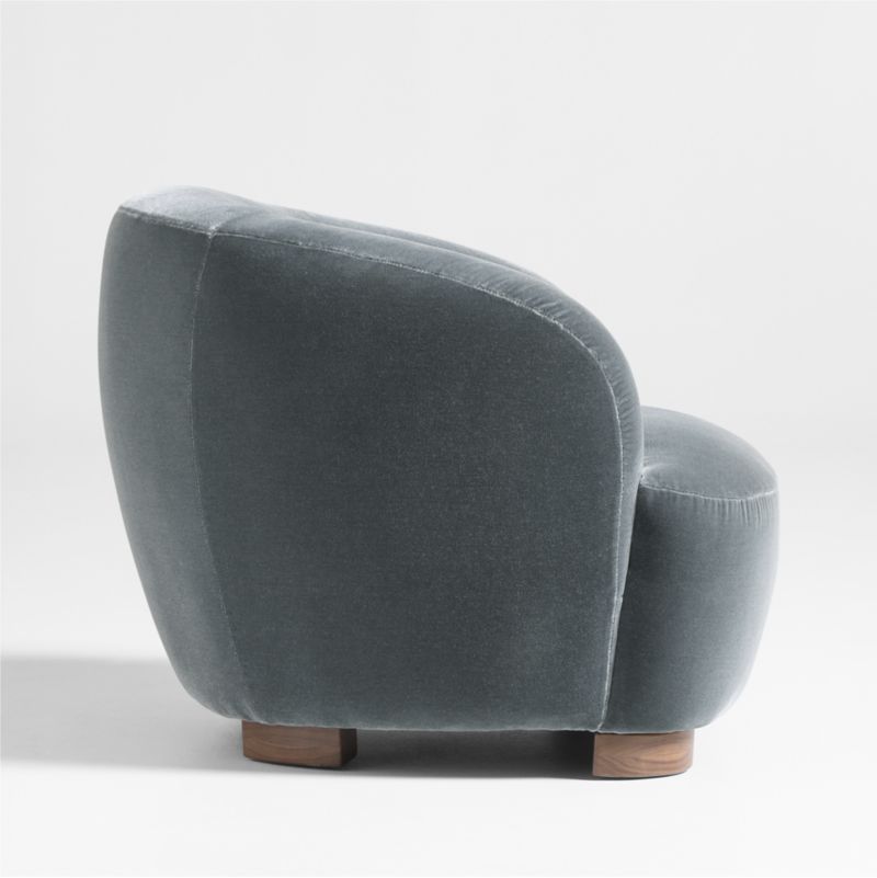 Le Marché Blue Accent Chair by Athena Calderone - image 4 of 7