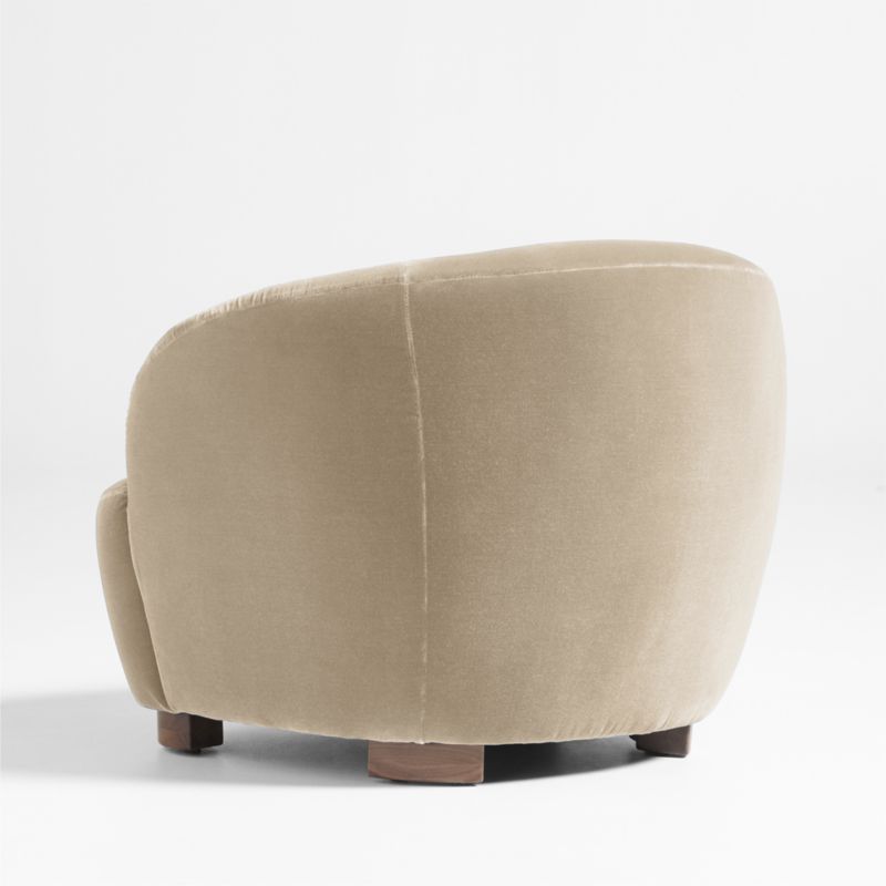 Le Marché Taupe Accent Chair by Athena Calderone - image 6 of 8