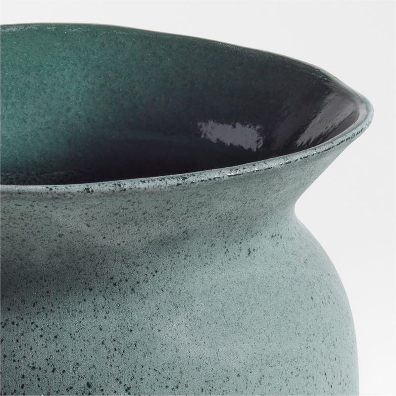 Remanence Dark Green Ceramic Vase 16" by Athena Calderone - image 4 of 5