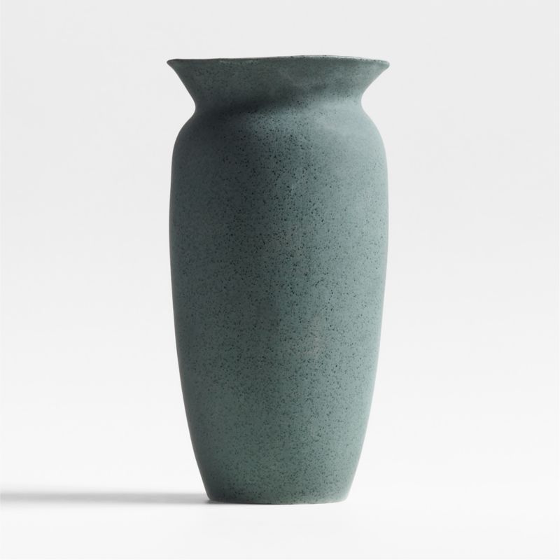 Remanence Dark Green Ceramic Vase 16" by Athena Calderone - image 3 of 5