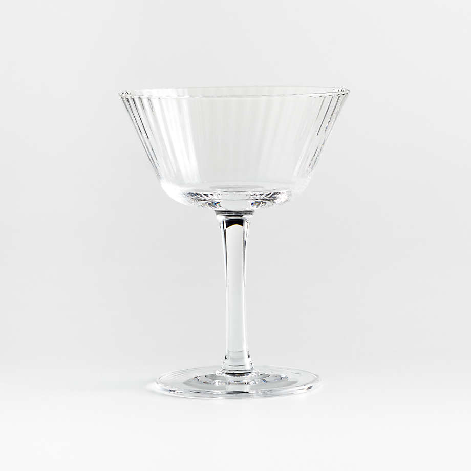 A Coste Etched Wine Glasses by Athena Calderone