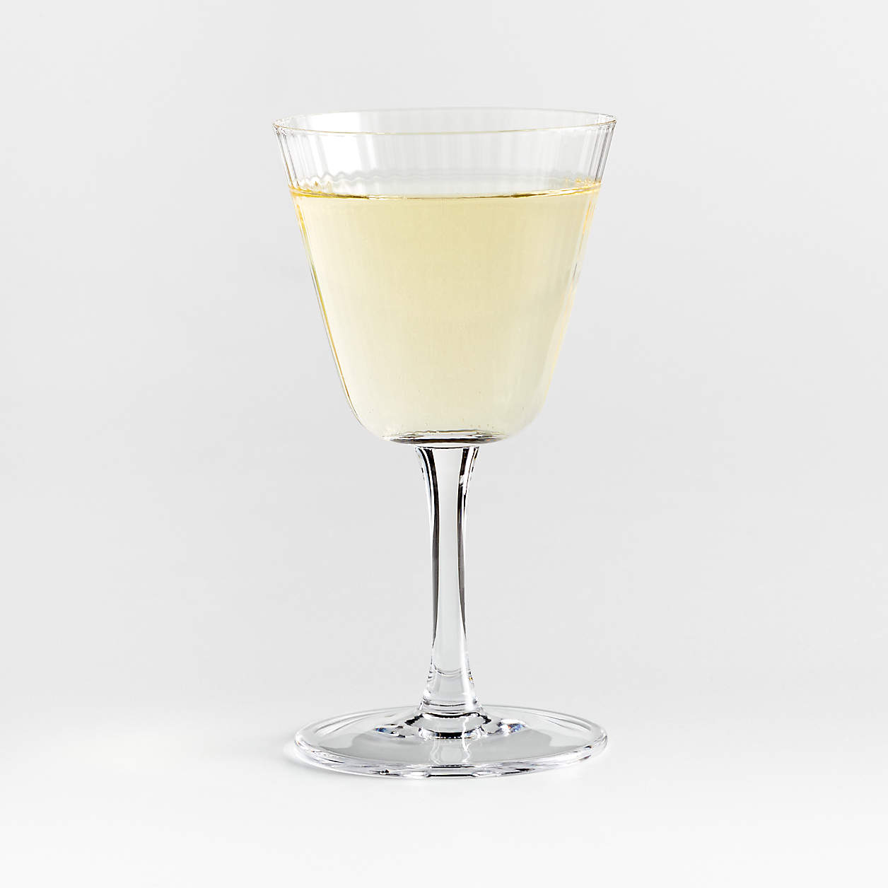 A Coste Short Optic Wine Glass by Athena Calderone