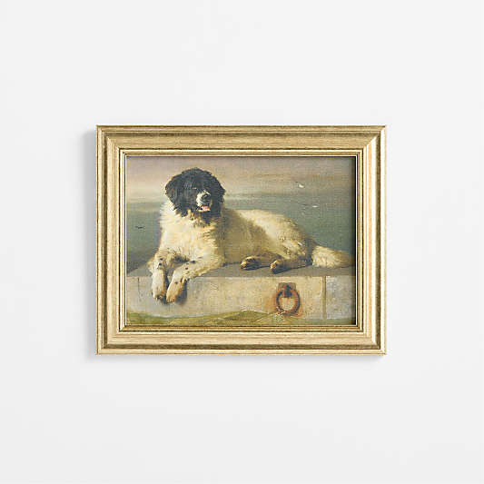 "A Distinguished Member of the Humane Society" 14" x 11" Framed Wall Art Print