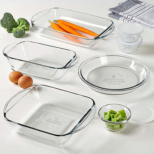 Anchor Hocking 10-Piece Essentials Bake Set
