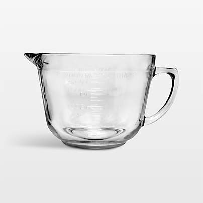Anchor Hocking 2 Quart Glass Batter Bowl