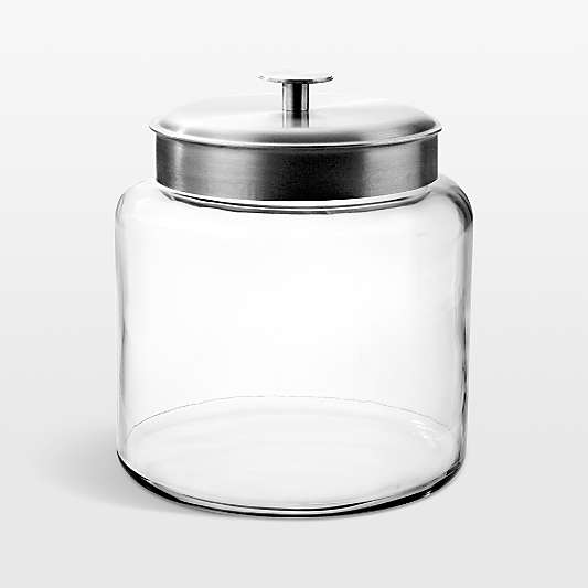 Anchor Hocking 1.5-Gallon Montana Glass Jar with Brushed Aluminum Lid