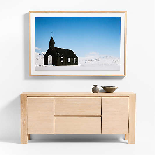 "Budir, Iceland" by Wesley and Emma Teague 60" x 40" Framed Photography Print