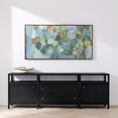 "A Painting For My Fathers Home" by Maggie Macdonald 61.5" x 31.5" Framed Wall Art Print