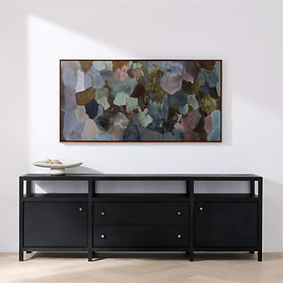 "A Painting For My Fathers Home" by Maggie Macdonald 61.5" x 31.5" Framed Wall Art Print