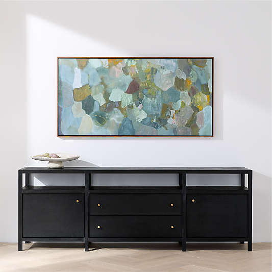 "A Painting For My Fathers Home" by Maggie Macdonald 61.5" x 31.5" Framed Wall Art Print