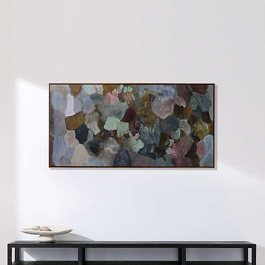 "A Painting For My Fathers Home" by Maggie Macdonald 61.5" x 31.5" Framed Wall Art Print