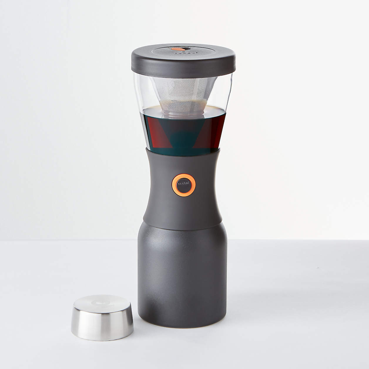 Asobu Black Cold Brew Coffee Maker + Reviews Crate & Barrel