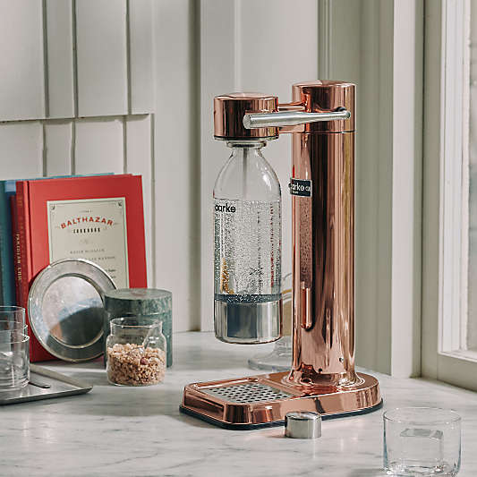 Aarke Carbonator III Copper Sparkling Water Maker with CO2 Canister