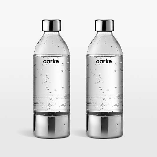 Aarke Replacement Bottle for Carbonator III, Set of 2