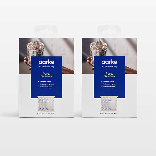 Aarke Water Filter Pure Refill Granules, Pack of 6