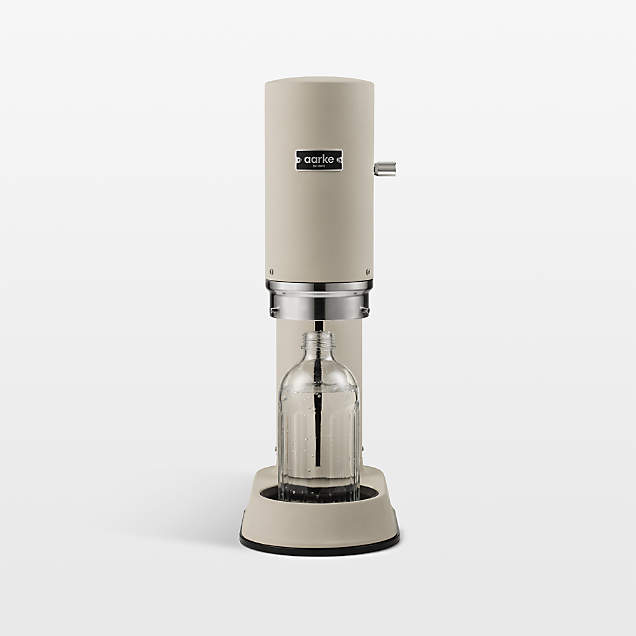Aarke Carbonator III Matte White Sparkling Water Maker + Reviews Crate & Barrel