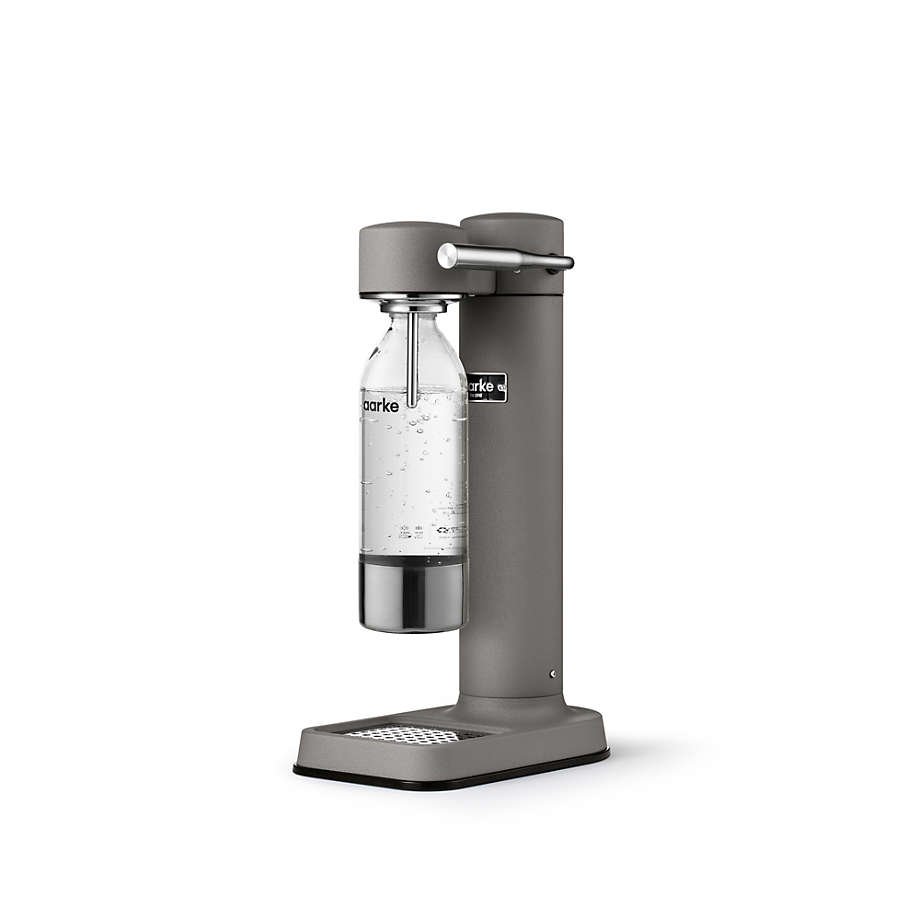 Aarke Carbonator III Matte Grey Sparkling Water Maker Crate Barrel