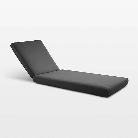 Replacement Abaco Cast Charcoal Sunbrella ® Sun Lounger Cushion