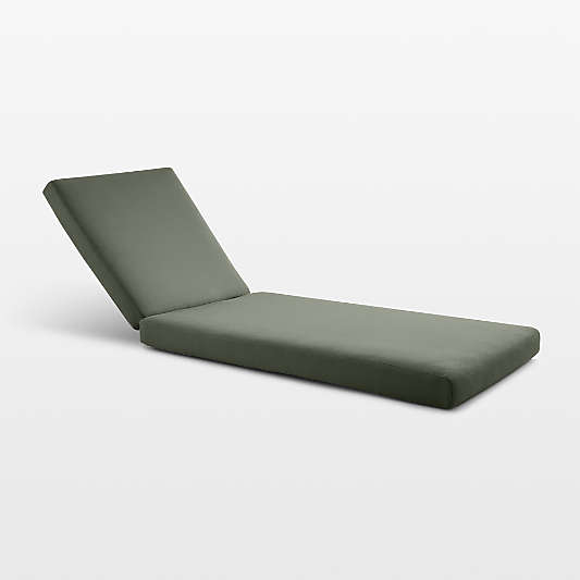 Replacement Abaco Cast Sage Sunbrella ® Sun Lounger Cushion