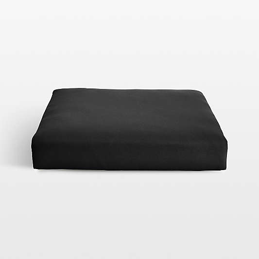 Replacement Abaco Canvas Black Sunbrella ® Ottoman Cushion