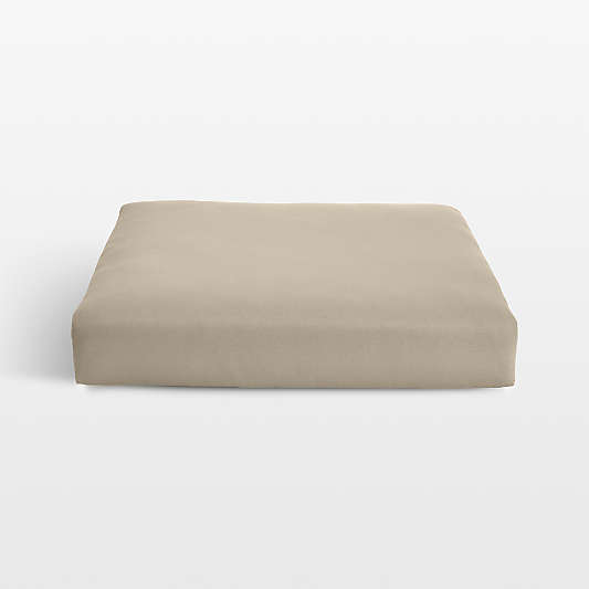Replacement Abaco Canvas Flax Sunbrella ® Ottoman Cushion