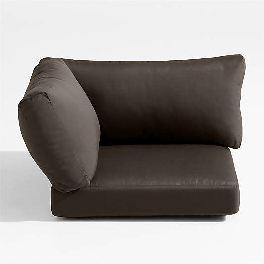 Replacement Abaco Canvas Java Sunbrella ® Outdoor Corner Chair Cushions