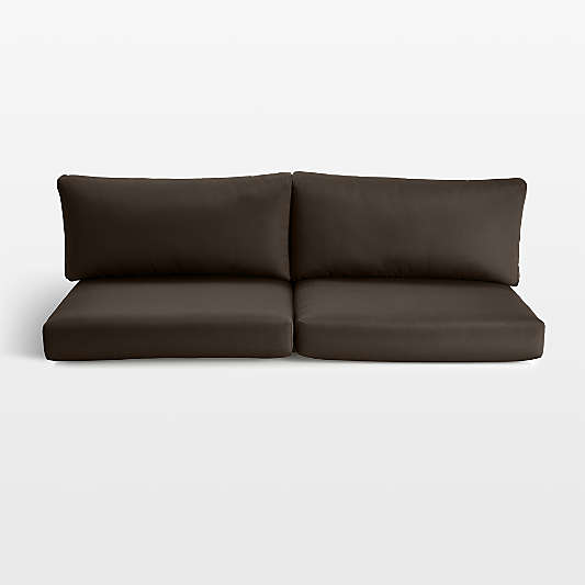 Replacement Abaco Canvas Java Sunbrella ® Outdoor Sofa Cushions