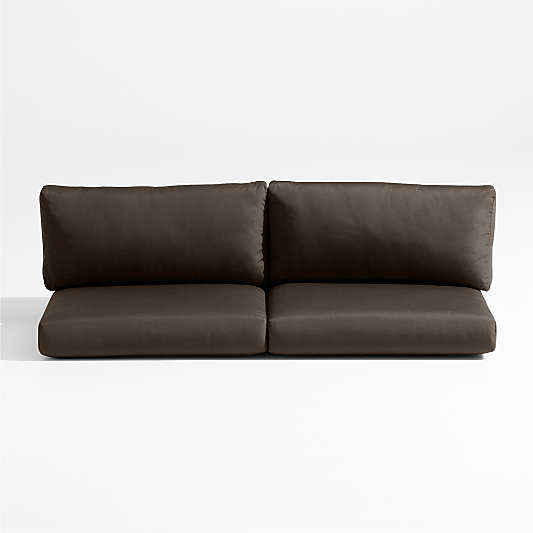 Replacement Abaco Canvas Java Sunbrella ® Outdoor Sectional Sofa Cushions