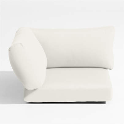 Replacement Abaco Canvas Natural Sunbrella ® Outdoor Corner Chair Cushions