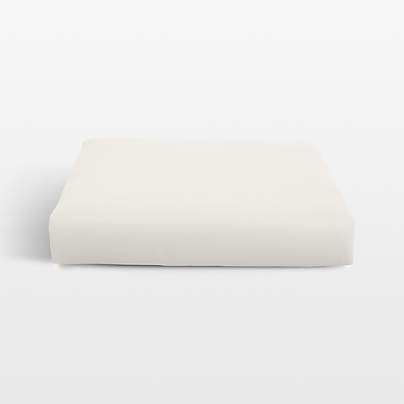 Replacement Abaco Canvas Natural Sunbrella ® Ottoman Cushion